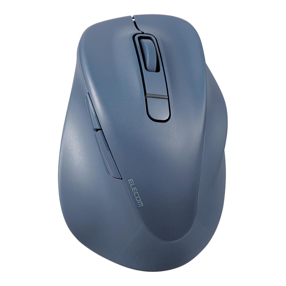 エレコム ELECOM マウス/EX-G/右手用/L/Bluetooth/5ボタン/ブルー