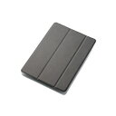 エレコム 9.7インチ iPad/フラップカバー/背面クリア/2アングル/ブラック TB-A18RWVBK