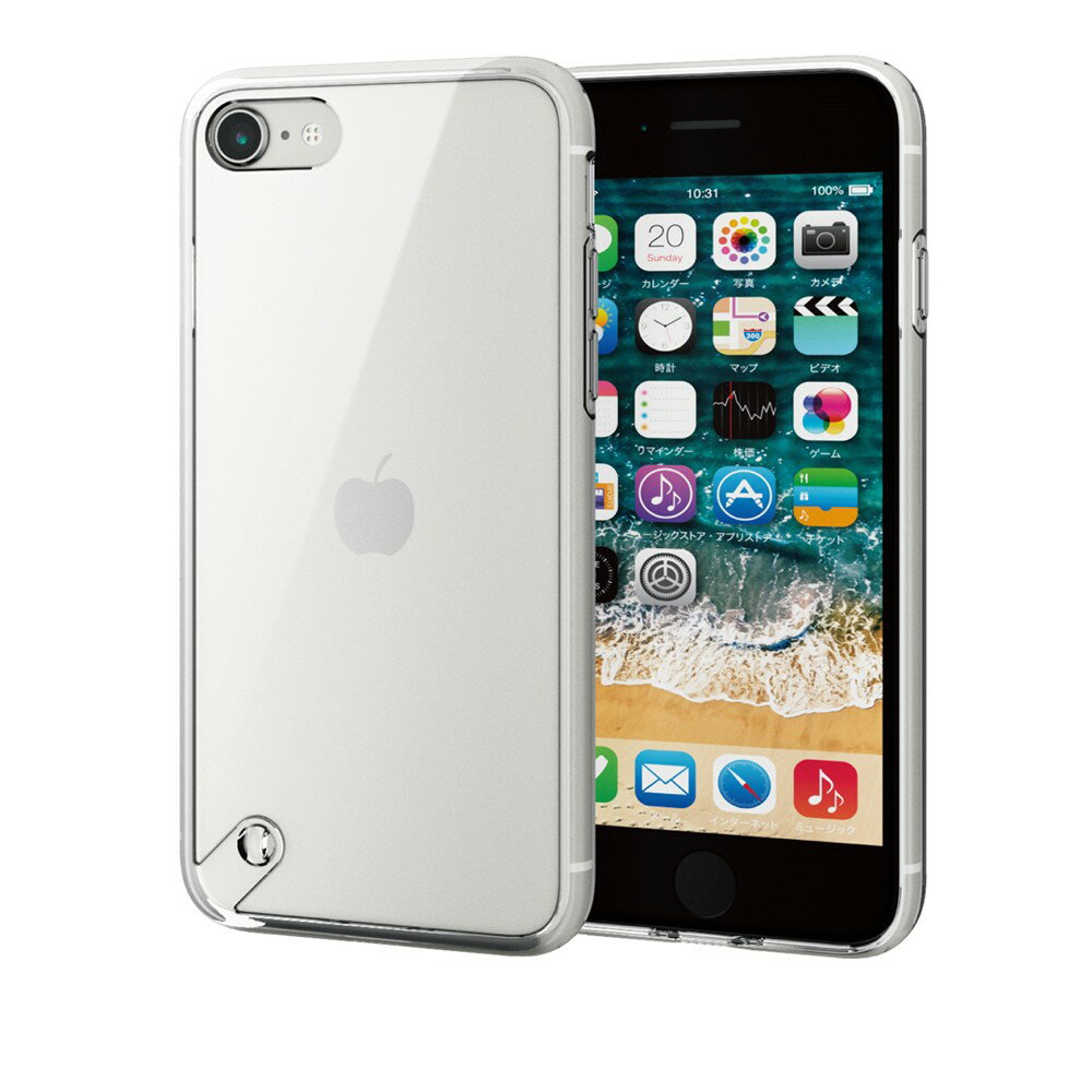 樂天商城 - エレコム ELECOM iPhone SE 第3世代/SE 第2世代/8/7/ハイブリッドケース/クリア