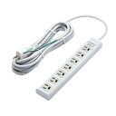 エレコム ELECOM T-Y055DA ぬけ止めマグネット雷タップ 5M