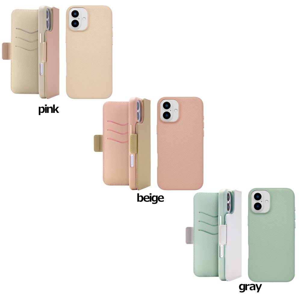 樂天商城 - ユニケース 2Way Mag Flip Case for iPhone 16 Plus