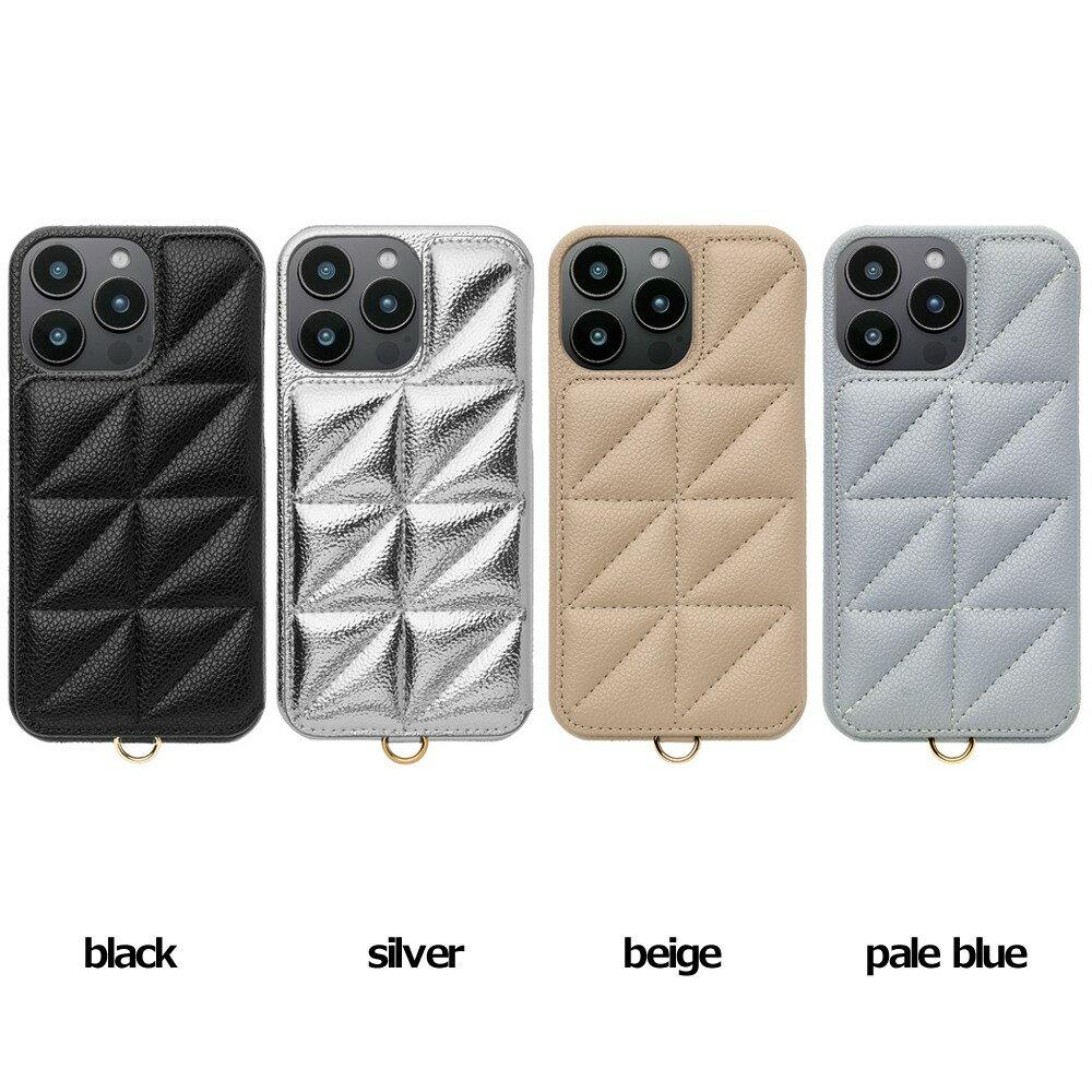 樂天商城 - ユニケース Triangle Puffy Case for iPhone 16 Pro Max