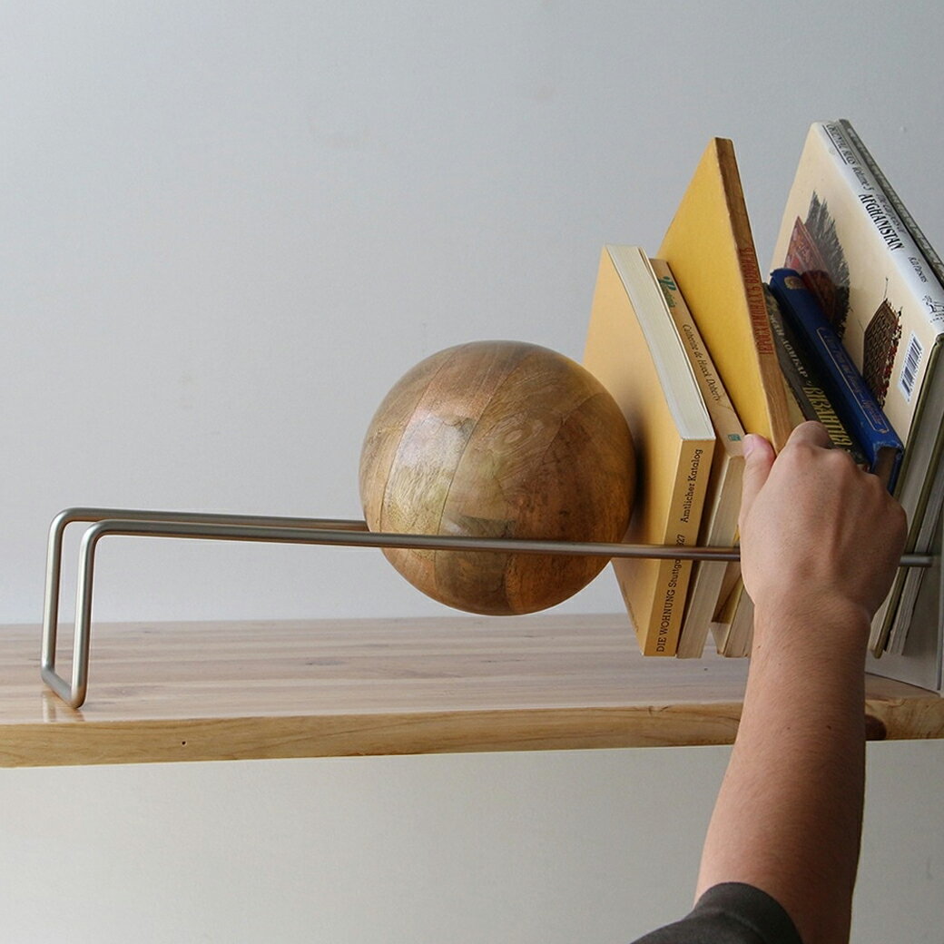 【365日配送】最大1000円OFFクーポン！ SLOPE BOOKEND ブックエンド ブックスタンド 本立て インテリア　おしゃれ　オブジェ ディスプレイ　本棚　卓上