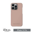 アイディール スマホケース レディース iDeal of Sweden アイディールオブスウェーデン iPhone 14 Pro Seamless Case Blush Pink