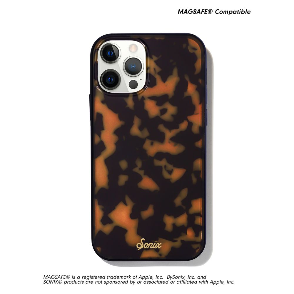 Sonix ソニックス iPhone 12 /12 Pro アイフォン スマホ ケース おしゃれ かわいい 人気 MagSafe対応　Magsafe Antimicrobial Cases - BROWN TORT