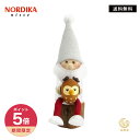 【365日配送】ノルディカニッセ フクロウを抱えたサンタ NORDIKA nisse サイレントナイト シリーズ NORDIKA nisse クリスマス クリスマス飾り 雑貨 人形 サンタクロース 北欧 クリスマスインテリア