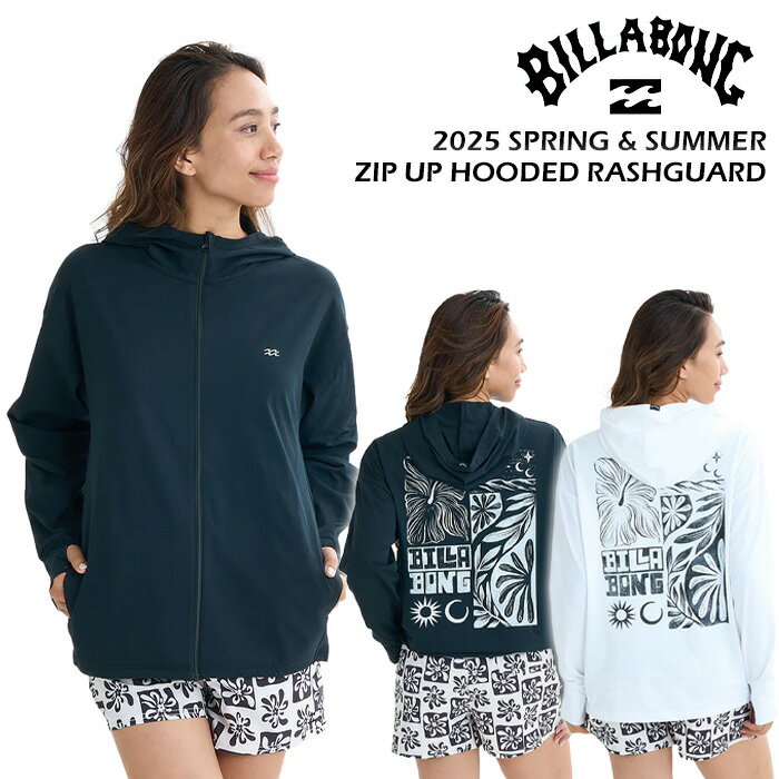 ӥܥ å奬 ǥ BILLABONG MORFY ZIP UP HOODED RASHGUARD Ĺµ åץå奬...