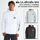 クイックシルバー ラッシュガード メンズ QUIKSILVER OMNI MW ZIP HOODIE ラッシュガード 長袖 ジップフーディ 【2025年春夏】 ...