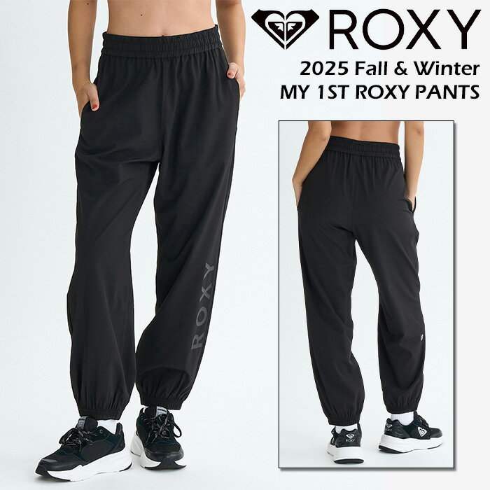 【SALE】 roxy ロキシー フィットネス レディース ロングパンツ MY 1ST ROXY PANTS 【2025年秋冬】 RPT..