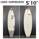 【中古】 サーフボード 中古 SMAC スマックサーフボード EIJI 5'10" PU 27.3L FUTURES トライフィン ショートボード オールラウンドボード パフォーマンスボード ブラシカラー セカンドボード サーフィン 初級者 中級者 上級者 代引き決済不可