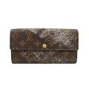 【LOUIS VUITTON】LV ルイヴィトン M95390 ポシェット・ポルト モネ カルトクレディ アルジャン モノグラム・ダンテェル 2007年春夏 モノグラム・キャンバス 長財布 【送料無料】【中古】