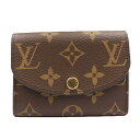 【LOUIS VUITTON】LV ルイヴィトン M41939 ポルトモネ・ロザリ フューシャ モノグラム キャンバス/レザー 二つ折り財布【送料無料】【未使用】【中古】