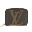 【LOUIS VUITTON】LV ルイ・ヴィトン M69354 ジッピー・コインパース モノグラム・ジャイアント ブラウン コインケース 小銭入れ 財布 【送料無料】【中古】