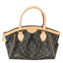 【LOUIS VUITTON】LV ルイ・ヴィトン M40143 ティヴォリPM モノグラム ブラウン PVCコーティングキャンバス/レザー ハンドバッグ 【送料無料】【中古】