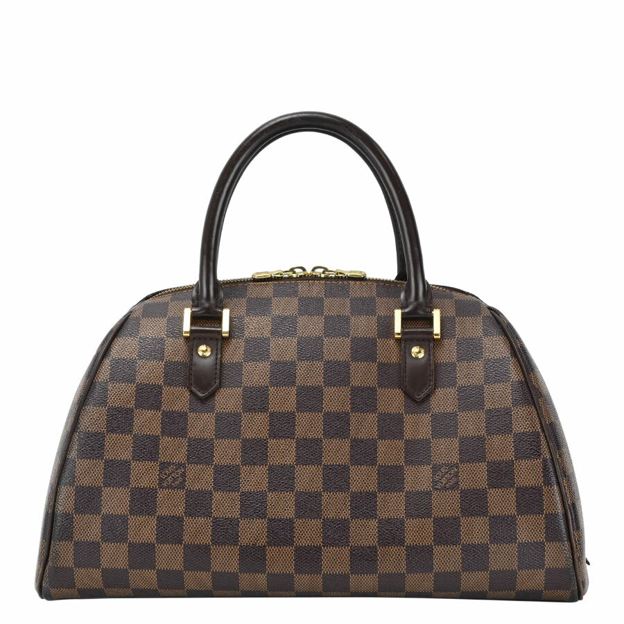 【LOUIS VUITTON】LV ルイ・ヴィトン N41434 リベラ MM ダミエ・エベヌ ブラウン PVCコーティングキャンバス ハンドバッグ 【送料無料】【中古】