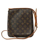 【LOUIS VUITTON】LV ルイ・ヴィトン M51387 ミュゼット・サルサ ロングストラップ モノグラム ブラウン PVCコーティングキャンバス/レザー ショルダーバッグ 【送料無料】【中古】