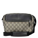 【GUCCI】グッチ 114291 GGスプリーム クロスボディバッグ ベージュ/ダークブラウン PVCコーティングキャンバス/レザー ショルダーバッグ 【送料無料】【中古】(4)