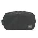 【PORTER】ポーター 655-17877 タイム ポーチ ブラック 表:コーデュラナイロンツイル/裏:ナイロンオックス 【送料無料】【中古】
