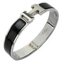 【ブレスレット】 【HERMES】エルメス Hバングル クリッククラックPM メタル 【送料無料】【中古】