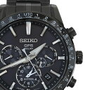 【SEIKO】セイコー SBXC037 (5X53-0AB0) アストロン 5Xシリーズ デュアルタイム ブラック チタン/セラミックス ソーラーGPS衛星電波修正 メンズ腕時計 【送料無料】【中古】