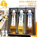 はちみつ 国産 純粋はちみつ 蜂蜜 【国産蜂蜜ギフト】 特選国産はちみつ詰め合わせスパウト3本ギフト〈SP3〉あかしあ りんご 百花蜜各200g はちみつ 国産...