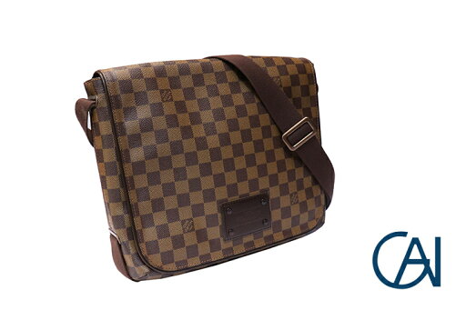 LOUIS VUITTON【ルイ ヴィトン】ダミエ エベヌ ブルックリン MMエベヌ ダミエキャンバス【USED】 LOUIS VUITTON【ルイ ヴィトン】ダミエ エベヌ ブルックリン MMエベヌ ダミエキャンバス【USED】