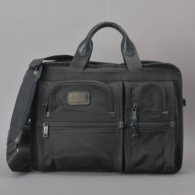 TUMI トゥミ T-Pass ビジネスバッグ ブリーフケース 2WAY ショルダー 26516DH ナイロン ブラック PC A4 ALPHA 書類鞄 ※k.b/k.c