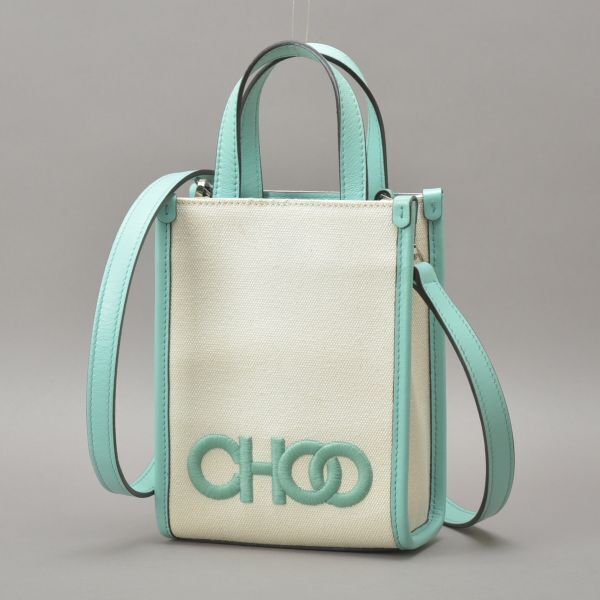 【新品未使用】JIMMY CHOO／CALLIE グリーン Callie | 綠色拼色錦緞織物手拿包| JIMMY CHOO