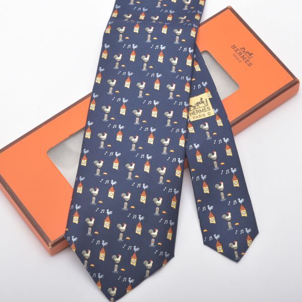 楽天市場】エルメス ネクタイ（カラーネイビー）（ネクタイ｜スーツ用