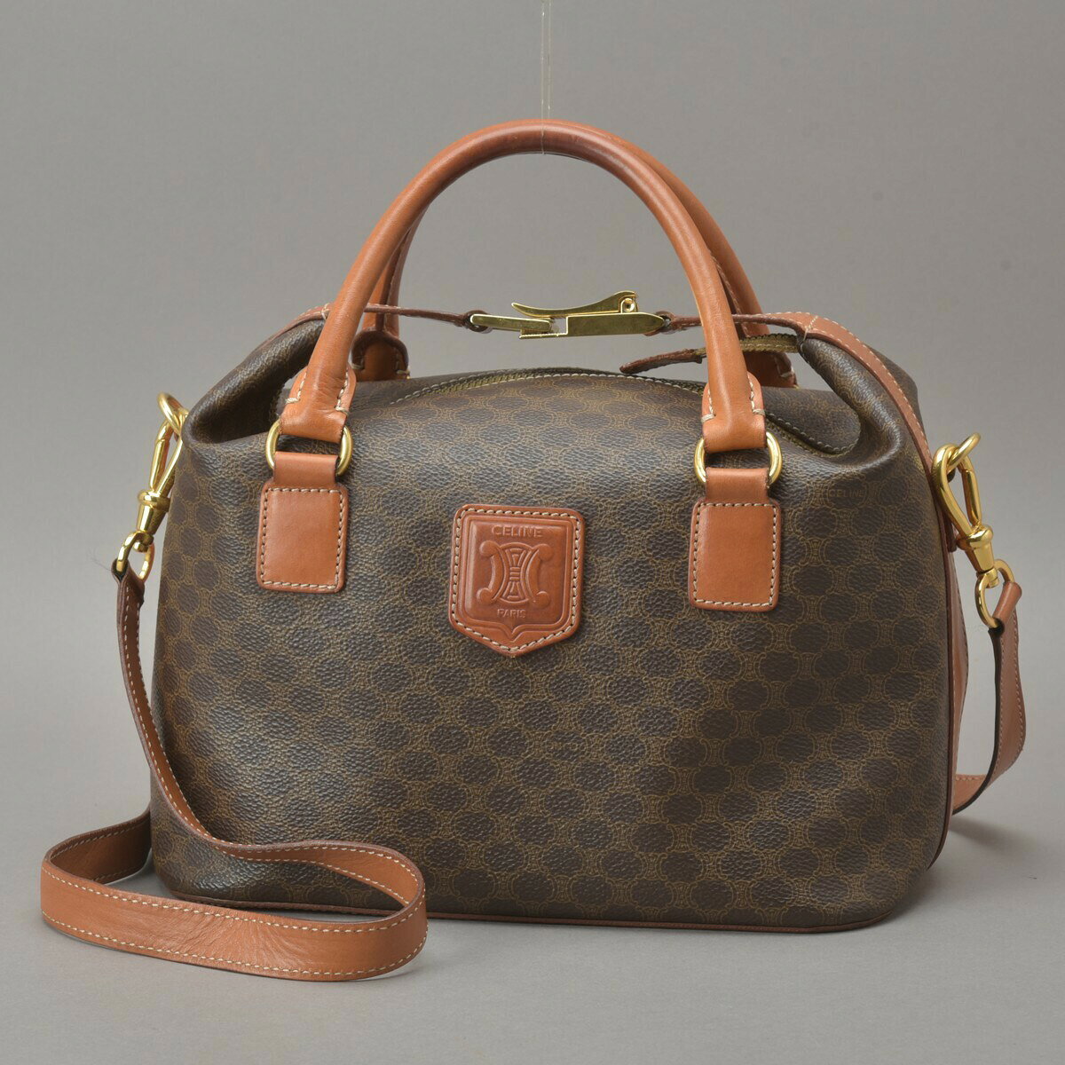 楽天市場】celine セリーヌマカダム ショルダーバッグの通販