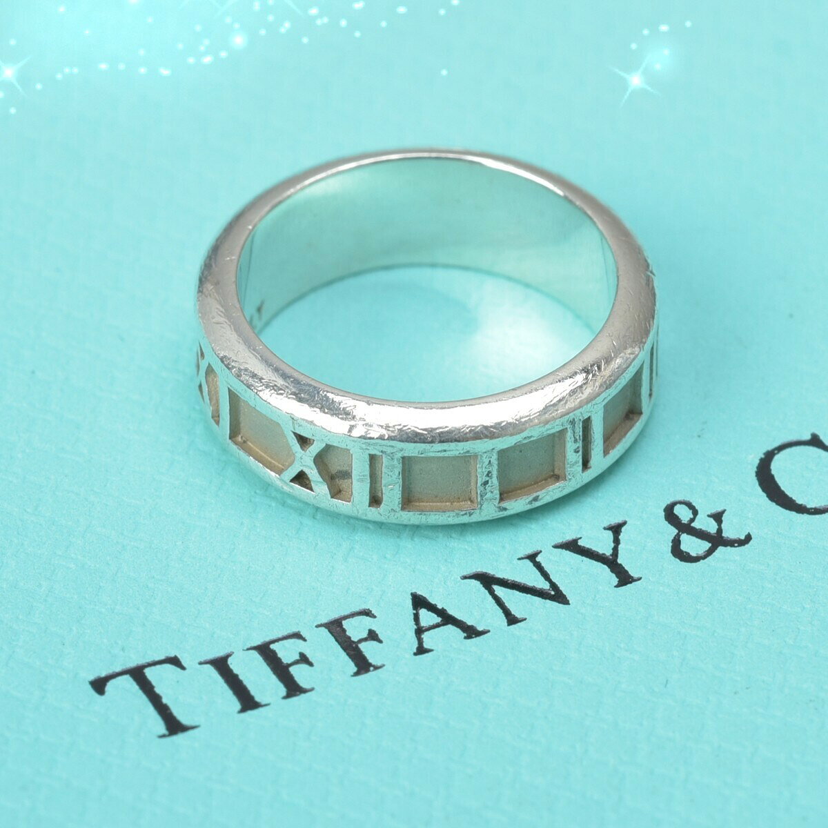 ◆ティファニー　TIFFANY　12号　アトラスリング　ワイド　定番　75 楽天市場】ティファニー アトラス リング（サイズ（指輪）12号）の通販