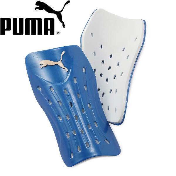 ◆◆送料無料 定形外発送 ＜プーマ＞ PUMA ヴェンチレーション シンガード IND(03：チームパワーブルー／プーマホワイト) プーマ シン・アンクル・フットガード(030635-03-mkn-pum)