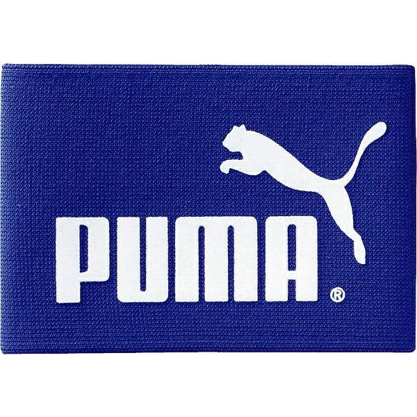 ◆◆ ＜プーマ＞ PUMA キヤプテンズ アームバンド J(04：オリンピアンブルー／ホワイト) プーマ (051626-04-mkn-pum)