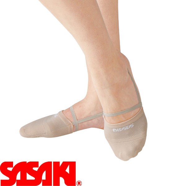 ◆◆送料無料 メール便発送 ＜ササキ＞ 【SASAKI】ササキ DEMI SHOES (デミシューズ) 新体操 153(153-sas1)