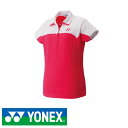 メール便発送 即納可★ 【YONEX】ヨネックス レディース シャツ テニスウェア(122)ブライトピンク(20233-122-16skn)