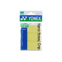 ◆◆メール便発送 <ヨネックス> YONEX ナノタオルグリップ AC4033 (004:イエロー) バドミントン(ac4033-004-ynx1)