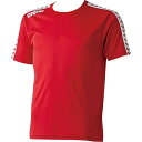 ◆◆○送料無料 メール便発送 ＜アリーナ＞ ARENA チームラインTシャツレッド ARN6331-RED(arn6331-red-are1)