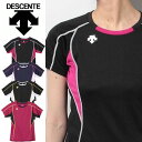 メール便発送 即納可☆【DESCENTE】デサント 特価 ウィメンズ 半袖プラクティスシャツ バレーボール プラシャツ レディース DVB5724W