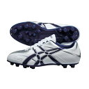 ◆◆● ＜アシックス＞ ASICS ミサイルFX2 TAM805（0150：0150;ホワイト×ネイビーブルー） アメリカンフットボール(tam805-0150-asi1)