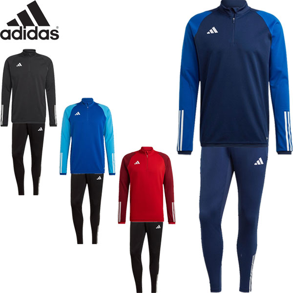 ◆◆ ＜アディダス＞ adidas メンズ TIRO23 コンペティション トレーニングトップ＆トレーニングパンツ 上下セット サッカー DH248-TJ153