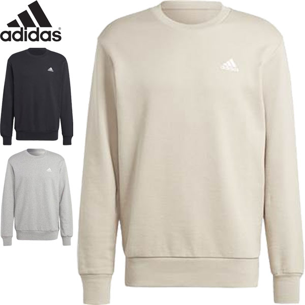 ◆◆ ＜アディダス＞ adidas メンズ エッセンシャルズ フレンチテリー スモールロゴ クルースウェットシャツ ECR21