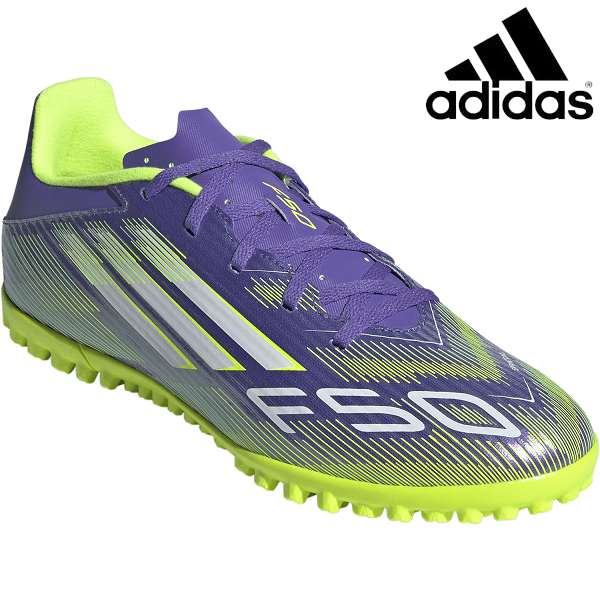 ◆◆ ＜アディダス＞ ADIDAS F50 クラブ ターフ用 JI0026 (パープルラッシュ/フットウェアホワイト/ルシ..
