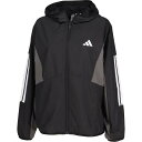 ◆◆ <アディダス> ADIDAS チーム ルーズフィット ウインドブレーカー ジャケット NCX84 (KA0932:ブラック)