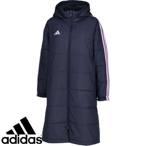 ◆◆ ＜アディダス＞ ADIDAS キッズ マストハブ スリーストライプス ルーズフィット ボア ロングコート V..