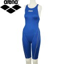 ◆◆○メール便発送 <アリーナ> ARENA レディース 競泳用水着 ハーフスパッツ(クロスバック) 水泳 ARN1020W-DBSV