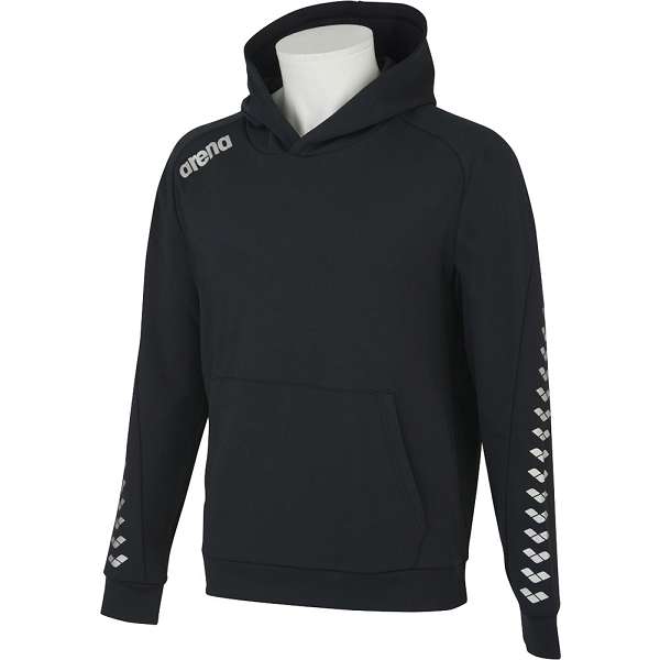 ◆◆○＜アリーナ＞ ARENA 【チームウェア】スウェットパーカー (BLK：ブラック) ARN1330-BLK