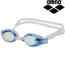 ◆◆○ <アリーナ> ARENA トレンティ ジュニアゴーグル ミラーレンズ、リノンくもり止め、FINA承認 (YCBU) 水泳 AGL4300MJ-YCBU