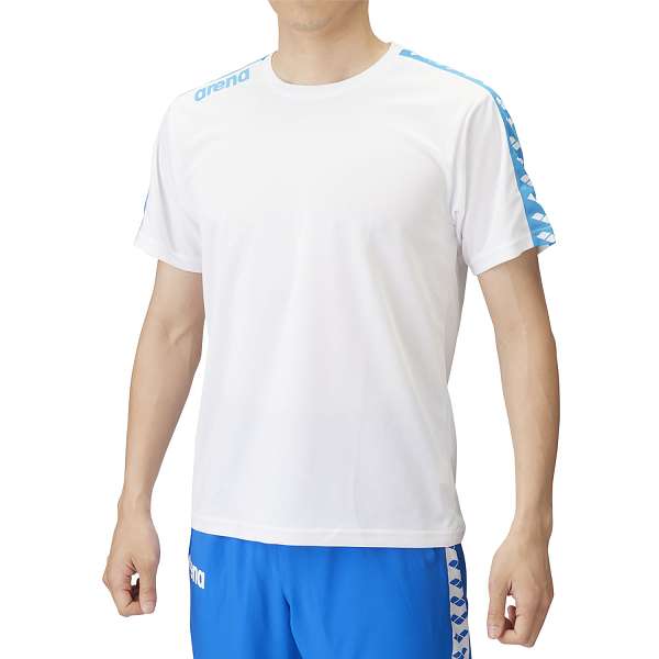 ◆◆○メール便発送 ＜アリーナ＞ ARENA Tシャツ ASS4HTU010 （WHT：ホワイト） 水泳 メンズ