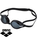 ◆◆○ <アリーナ> ARENA Q-CHAKU2 レーシングゴーグル FINA承認 AS5SGG10U (BKBK:スモーク×ブラック×ブラック) 水泳 AS5SGG10U-BKBK(4)
