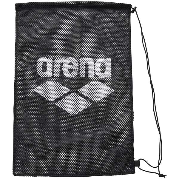 ◆◆○メール便発送 ＜アリーナ＞ ARENA メッシュバッグ AS5SBZ20U (BKWH：ブラック×ホワイト) 水泳 AS5SBZ20U-BKWH